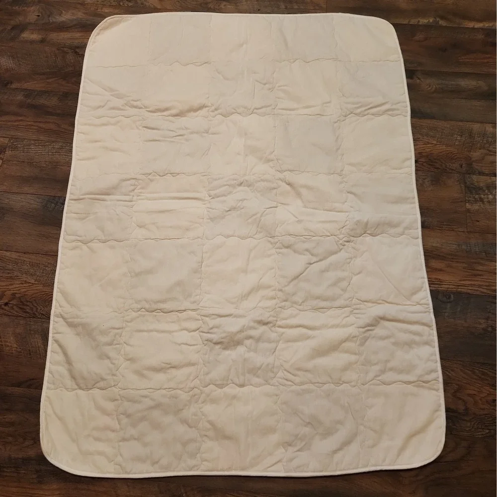 Raggedy Ann & Andy Baby Quilt Crib Blanket Late 70s VTG